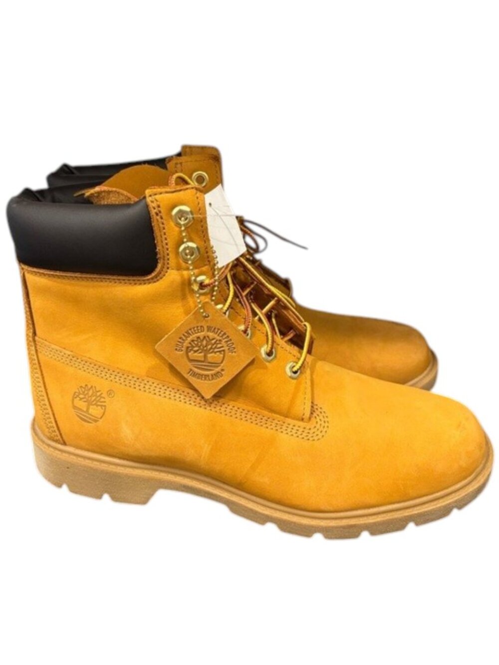 Men's Timberland® Classic 6-Inch Waterproof Boot – Wheat Nubuck – Size 11 – NEW